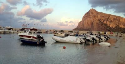 Campo boe a San Vito Lo Capo