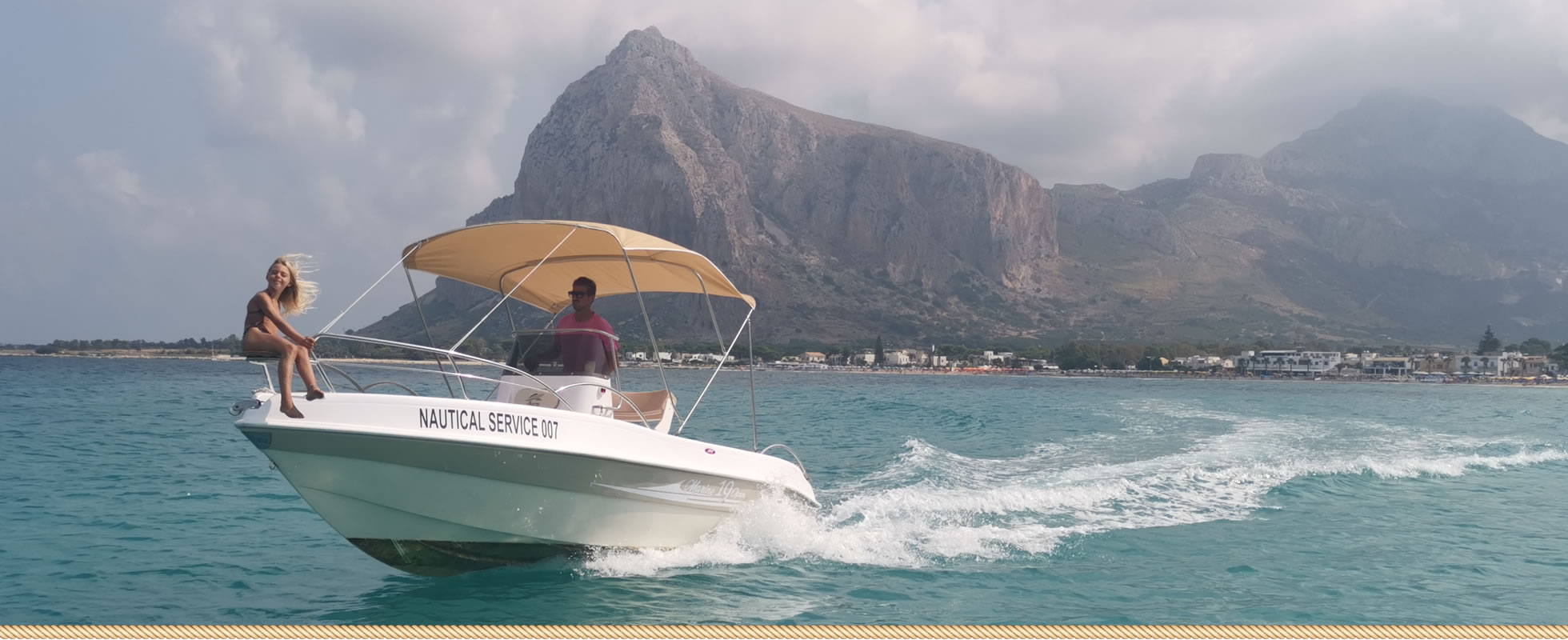 noleggio gommoni San Vito Lo Capo