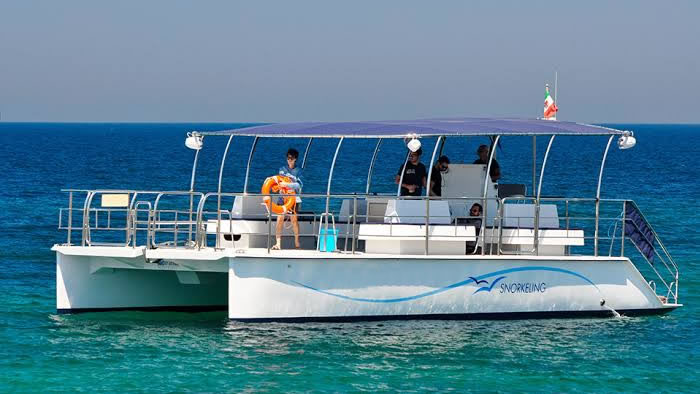 Catamaran excursions in San Vito Lo Capo