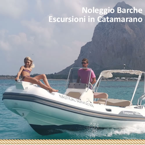 Noleggio barche a San Vito Lo Capo