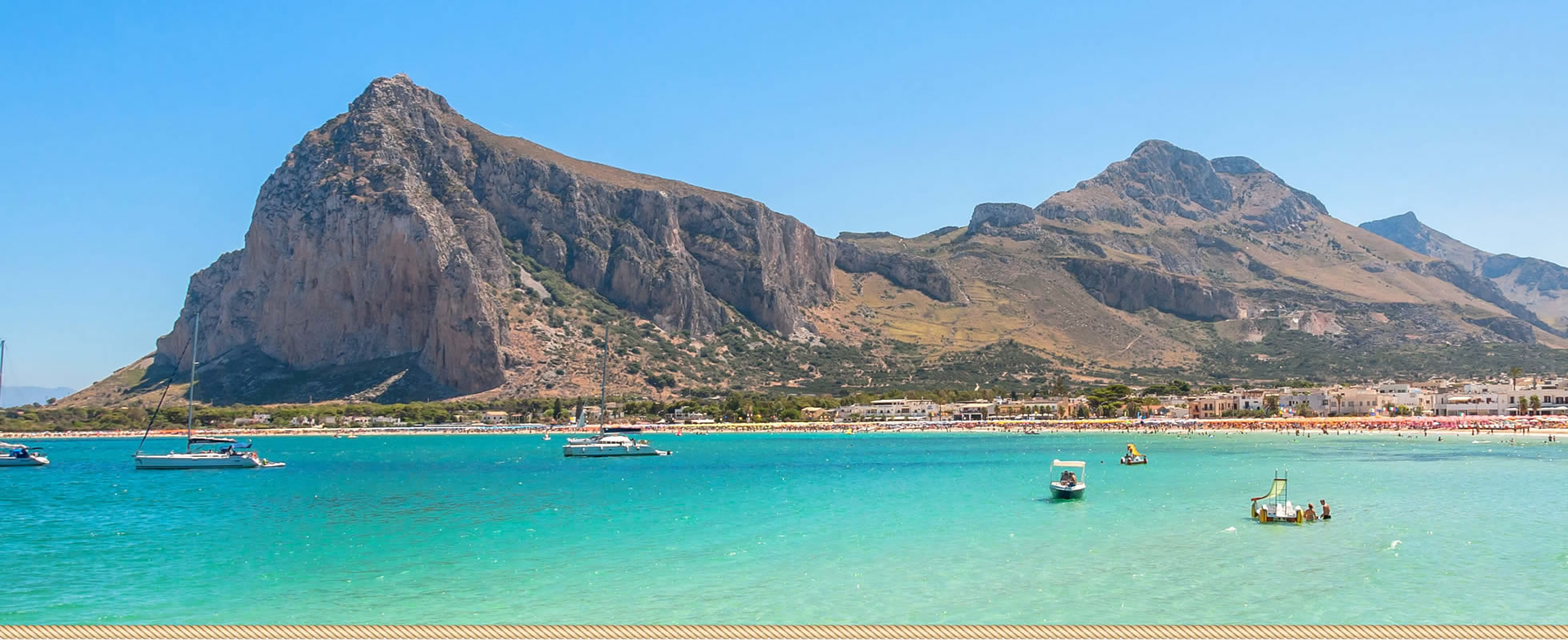 San Vito Lo Capo by boat